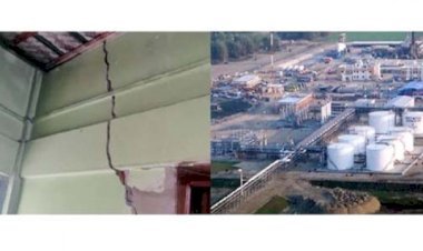 বিবিয়ানায় ভূকম্পন : দফায় দফায় পরিদর্শন