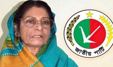 জাতীয় পার্টির একাংশের চেয়ারম্যান রওশন এরশাদ