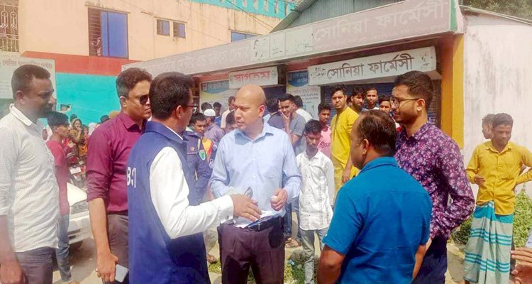 জাফলংয়ে ভূয়া ডাক্তার আটক, ডায়াগস্টিক সেন্টার সিলগালা