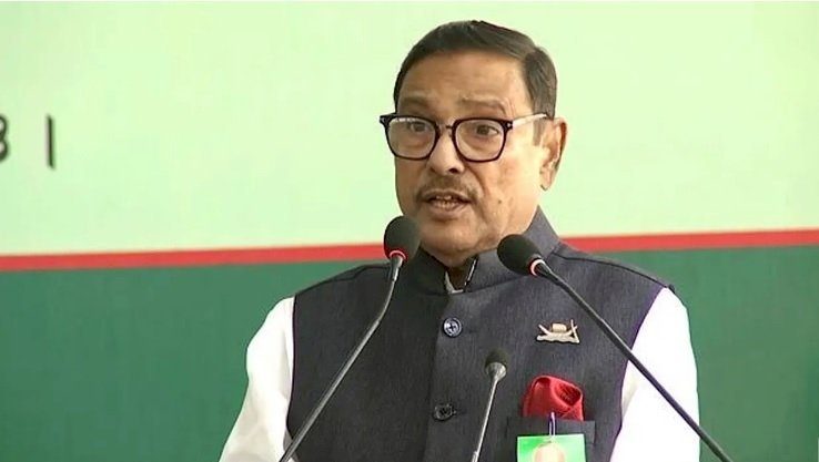 শেখ হাসিনা দিনে ৩ ঘণ্টা ঘুমান, বাকি সময় দেশ নিয়ে ভাবেন : কাদের