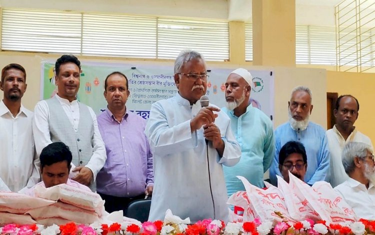 শেখ হাসিনা ক্ষমতায় থাকলে মুক্তিযোদ্ধাদের ভাগ্যের উন্নয়ন হয় : প্রতিমন্ত্রী শফিক চৌধুরী