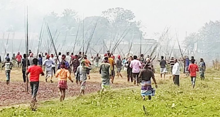 সুনামগঞ্জে দুই পক্ষের সংঘর্ষে নারীসহ আহত ২৫