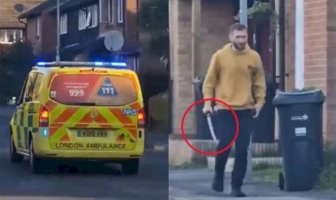 লন্ডনে তলোয়ার হামলায় আহত ৫