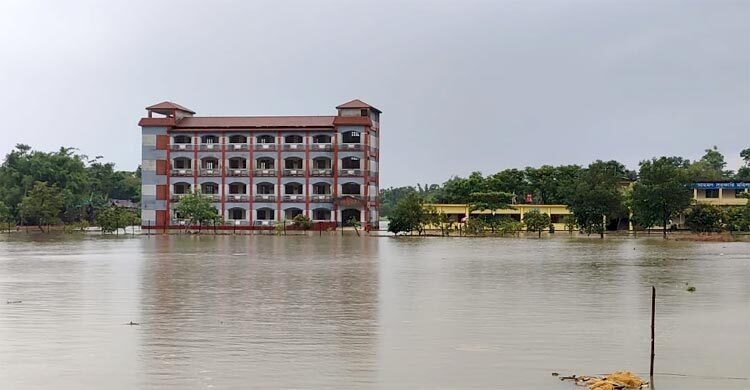বিপৎসীমা ছাড়িয়েছে সিলেটের সব নদ-নদীর পানি, বন্যার শঙ্কা
