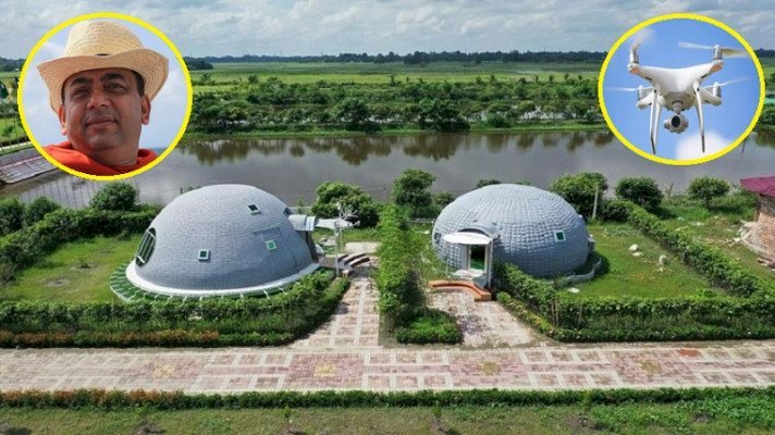 আকাশে ড্রোন উড়িয়ে জমি দখল করতেন বেনজীর