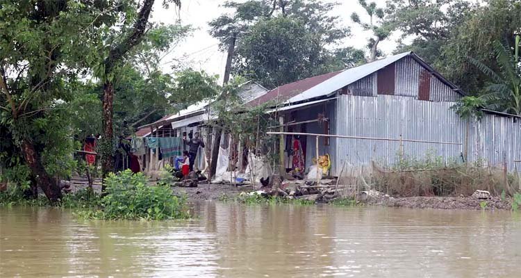সুরমা–কুশিয়ারার পানি তিন স্থানে এখনো বিপৎসীমার ওপর