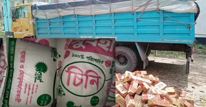 সিলেটে চিনি চোরাচালানে অভিনব কায়দা, বিপাকে পুলিশ