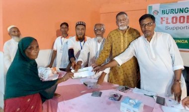 বন্যায় ক্ষতিগ্রস্ত ১৮০ টি পরিবার পেল নগদ অর্থ সহায়তা