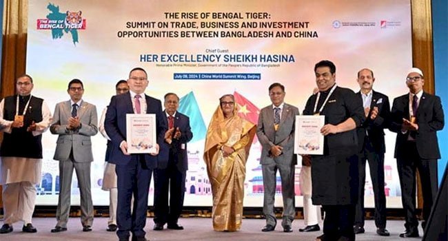 বাংলাদেশে বিনিয়োগ এখনই উপযুক্ত সময় : চীনা ব্যবসায়ীদের প্রতি প্রধানমন্ত্রী