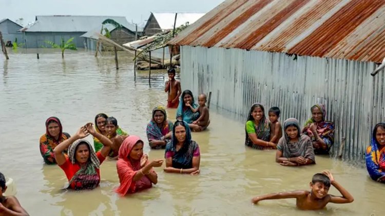 বন্যায় বিপর্যস্ত ১৩ জেলায় মানবিক বিপর্যয়