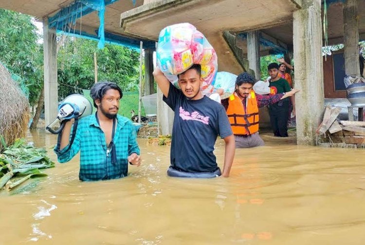 বন্যায় মৃত্যু বেড়ে ২৩, ক্ষতিগ্রস্ত ৫৫ লাখেরও বেশি মানুষ