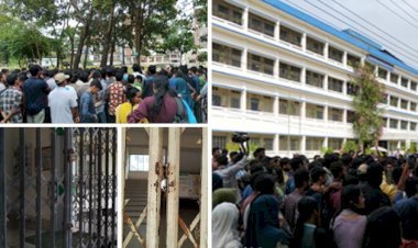 উত্তাল সিকৃবি, প্রশাসনিক ভবনে তালা শিক্ষার্থীদের