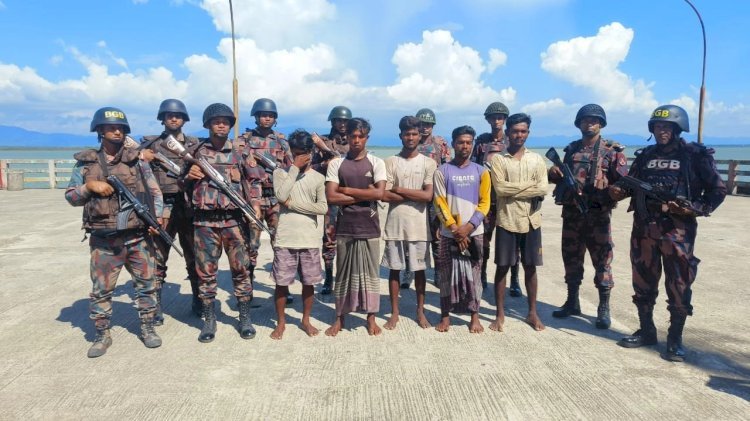 সেই পাঁচ বাংলাদেশিকে ফেরত দিল আরাকান আর্মি