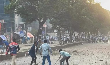 সিটি কলেজ-ঢাকা কলেজ শিক্ষার্থীদের সং ঘ র্ষে রণক্ষেত্র সায়েন্সল্যাব