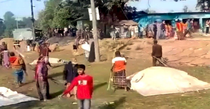 হবিগঞ্জে দু'পক্ষের সংঘর্ষে নারীসহ আহত অর্ধশতাধিক