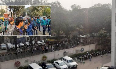 সচিবালয় গেটে ধাওয়া-পাল্টা ধাওয়া, পুলিশের ফাঁকা গুলি