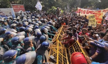 স্বরাষ্ট্র উপদেষ্টার পদত্যাগ দাবিতে পদযাত্রা, পুলিশের বাধা