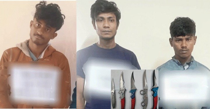 সিলেট নগরী থেকে চিহ্নিত ৮ ছিনতাইকারী গ্রেফতার