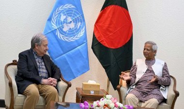 নির্বাচন নিয়ে জাতিসংঘ মহাসচিবকে কী বার্তা দিলেন প্রধান উপদেষ্টা