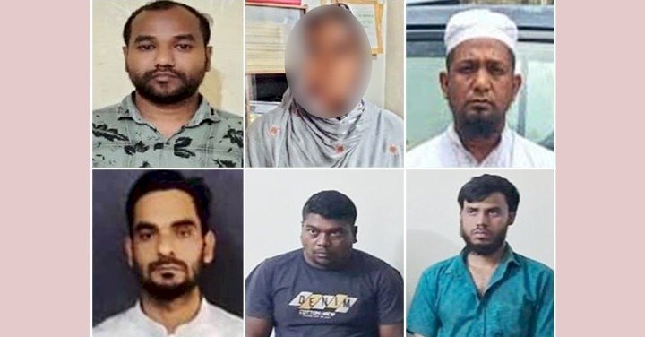 সিলেটে র্যাব-পুলিশের অভিযানে গ্রে ফ তা র ৬