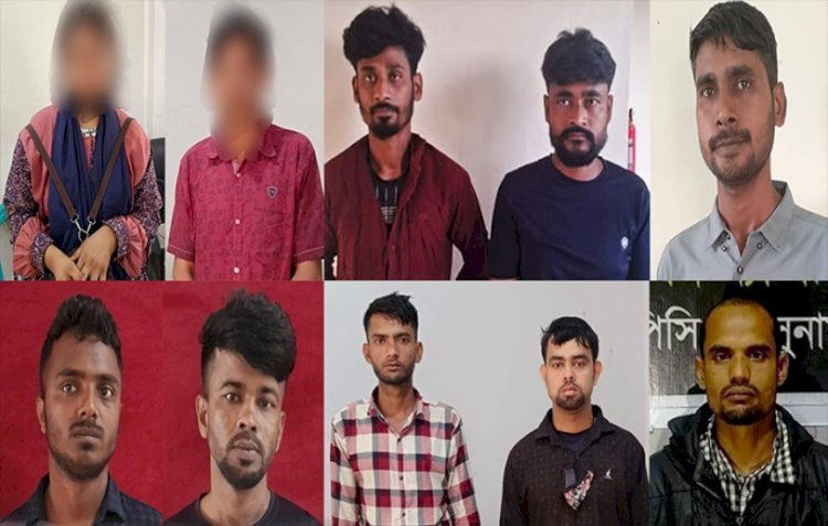 সিলেটে বিশেষ অভিযানে গ্রে ফ তা র ১০