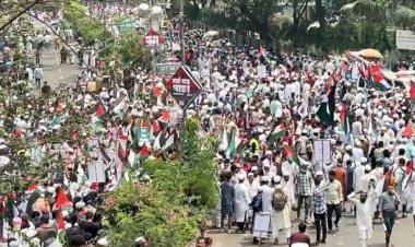 বানের পানির মত মানুষ ছুটছে সোহরাওয়ার্দীতে