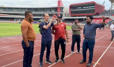 ঢাকা স্টেডিয়াম পরিদর্শনে সন্তুষ্ট সিঙ্গাপুরের ম্যানেজার