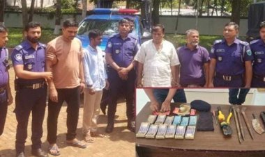 ডাকাতি হওয়া স্বর্ণ-টাকা উদ্ধার : গ্রে ফ তা র ৭