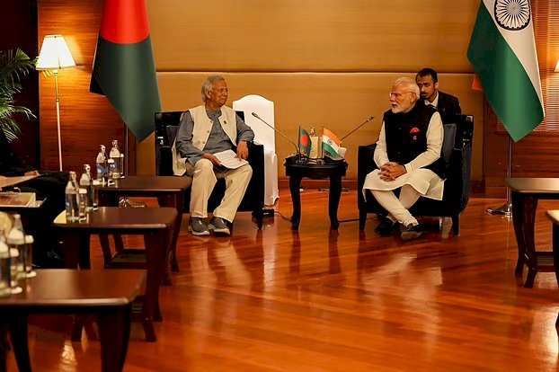 মোদির সঙ্গে বৈঠকে হাসিনার প্রত্যর্পণ প্রসঙ্গ তুললেন ইউনূস