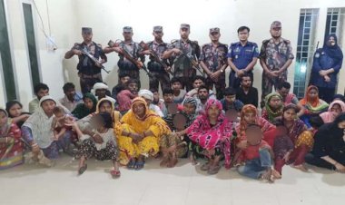 বড়লেখা সীমান্তে ‘পুশইন’ করা  ৪৪ বাংলাদেশিকে থানায় হস্তান্তর