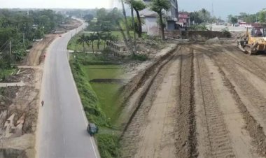 অধিগ্রহণ জটিলতায়  সিলেট - ঢাকা মহাসড়ক ৬ লেনের কাজ
