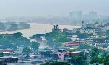 সিলেটের নিম্নাঞ্চল প্লাবিত, জলমগ্ন নগর