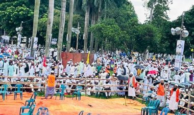 সোহরাওয়ার্দী উদ্যানে ইসলামী আন্দোলনের মহাসমাবেশ চলছে