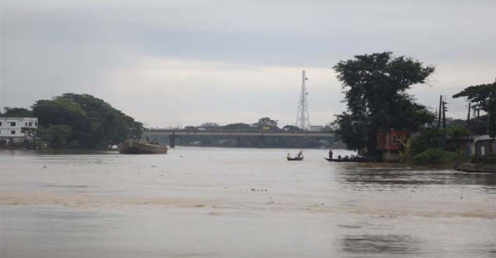 সিলেটে সুরমা ও কুশিয়ারার কমছে নদ-নদীর পানি