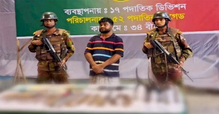 সিলেটে ১৬ মামলার কুখ্যাত মাদক ব্যবসায়ী গ্রে ফ তা র