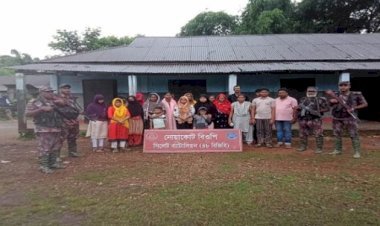 সিলেট ও সুনামগঞ্জ সীমান্তে ৫৩ জনকে পুশইন করল বিএসএফ
