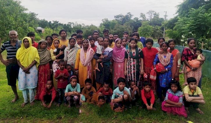 মৌলভীবাজার সীমান্তে বিএসএফ ৪৮ জনকে ঠেলে দিল