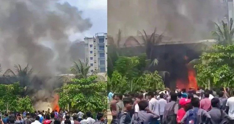 ঢাকায় বিমানবাহিনীর প্রশিক্ষণ বিমান বিধ্বস্তে নিহত ১৯
