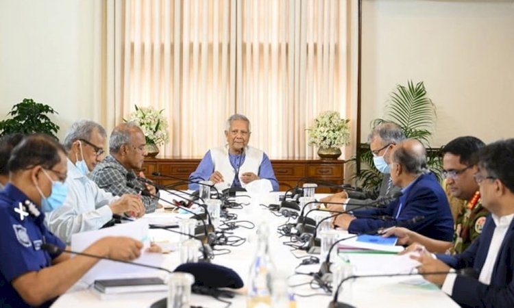জাতীয় নির্বাচন অবাধ ও নিরপেক্ষ করতে আইনশৃঙ্খলা বাহিনীকে নির্দেশ প্রধান উপদেষ্টার