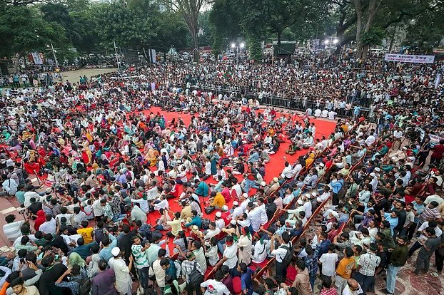 আরেক ফ্যাসিবাদী ব্যবস্থা উত্থানের সম্ভাবনা জিইয়ে রেখে ঘরে ফিরতে পারি নাই: নাহিদ ইসলাম
