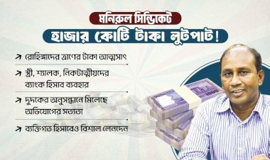 মনিরুল সিন্ডিকেটের হিসাবে হাজার কোটি টাকা লুটপাটের প্রমাণ!