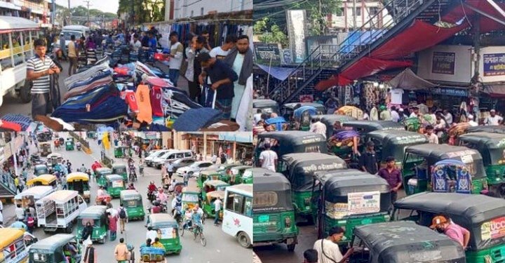 সিলেট অবৈধ যানবাহন-ফুটপাত দখলমুক্তে এসএমপি'র অভিযান শুরু সোমবার