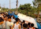 টাঙ্গুয়ার হাওরগামী বাস খাদে, মা-মেয়ে নি.হ.ত
