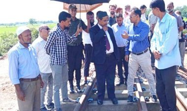 ৫ম দফা বর্ধিত মেয়াদেও শেষ হয়নি কুলাউড়া-শাহবাজপুর রেলপথ পুনর্বাসন প্রকল্পের কাজ