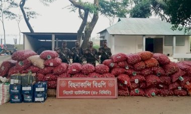 সিলেট সীমান্তে ৪ কোটি টাকার ভারতীয় পণ্য জব্দ