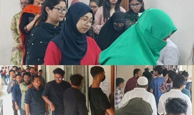 উৎসবমুখর পরিবেশে ভোটগ্রহণ সম্পন্ন