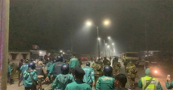 সিলেটে ৪ গ্রামবাসীর সংঘর্ষ, ওসিসহ আহত ১০