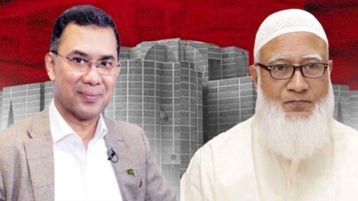 তারেক রহমানকে মুখোমুখি বিতর্কের আহ্বান জামায়াত আমিরের