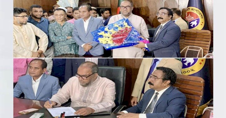 সিসিকের প্রশাসক হিসেবে দায়িত্ব নিলেন আব্দুল কাইয়ুম চৌধুরী