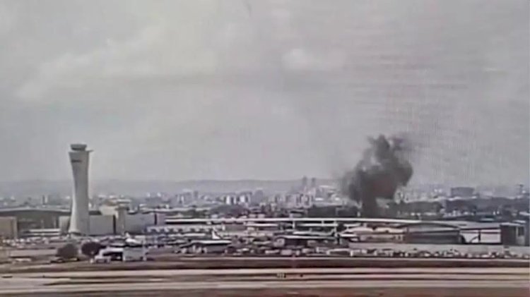 ইসরায়েলের প্রধান আন্তর্জাতিক বিমানবন্দরে ভয়াবহ হামলা